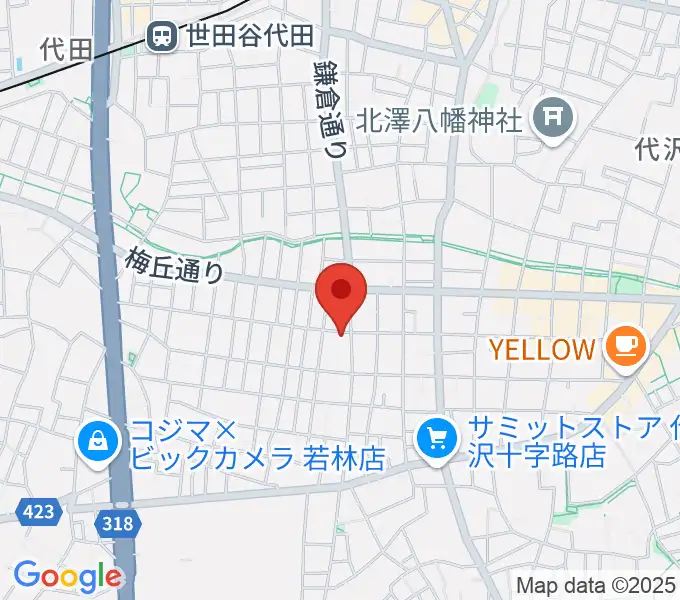 東演パラータの地図
