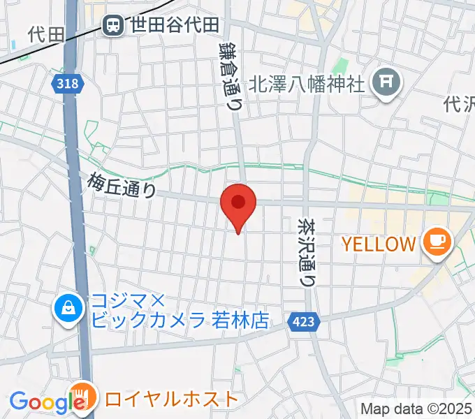 東演パラータの地図