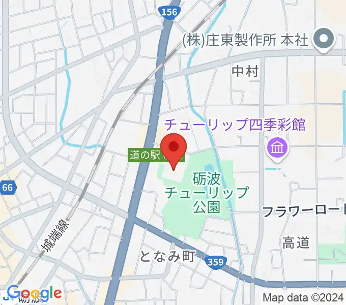 砺波市文化会館の地図