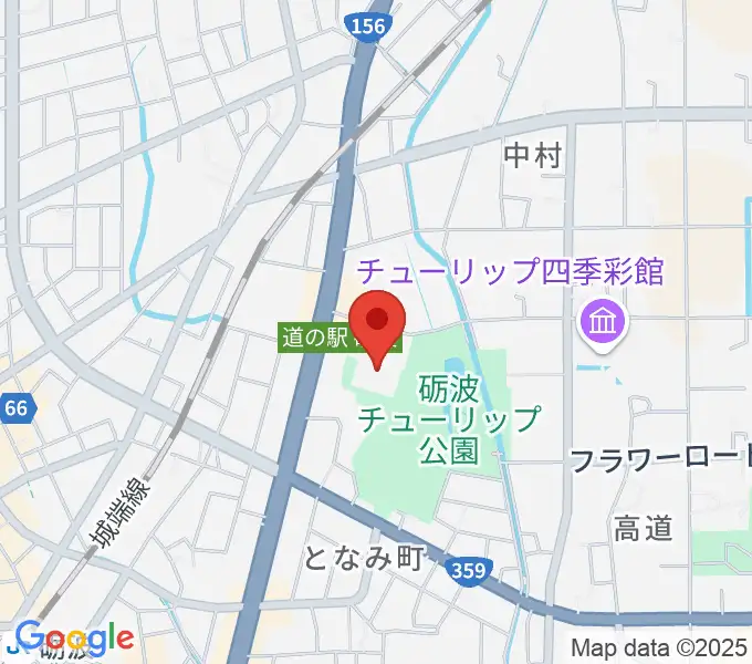 砺波市文化会館の地図