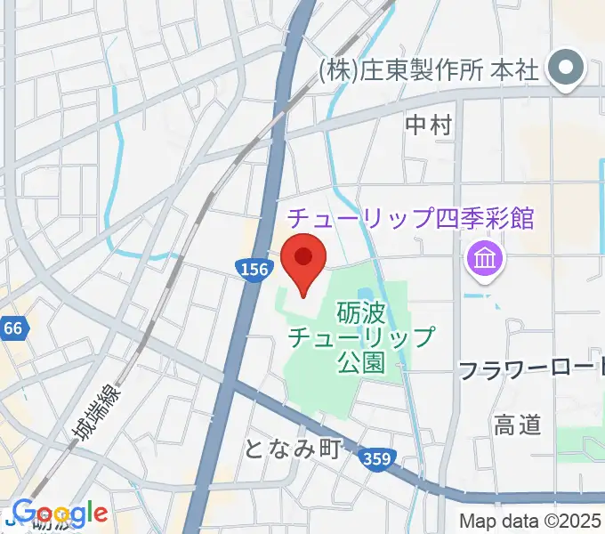砺波市文化会館の地図