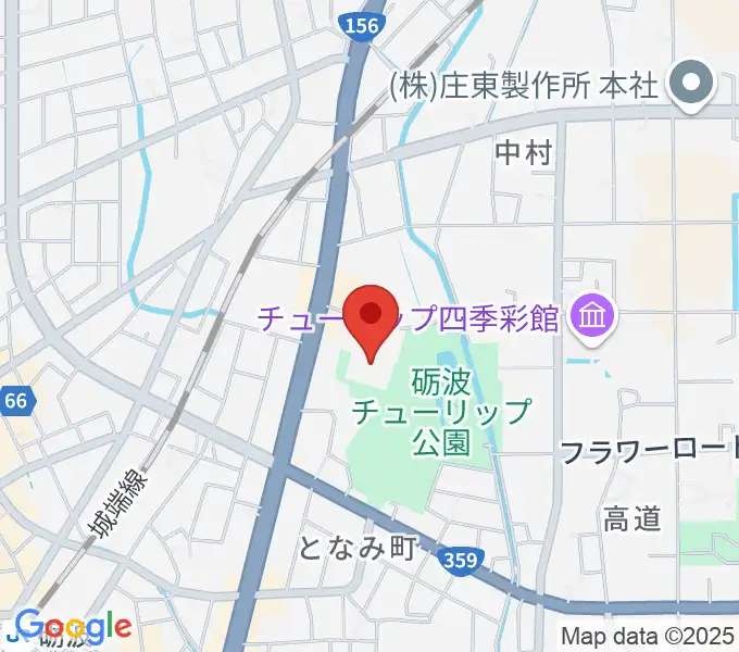 砺波市文化会館の地図
