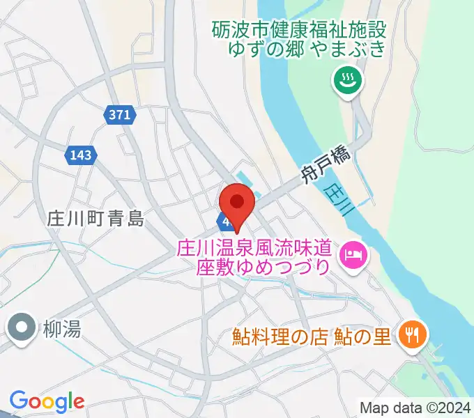 庄川生涯学習センターの地図