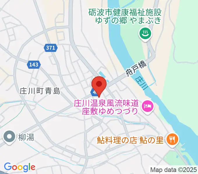 庄川生涯学習センターの地図
