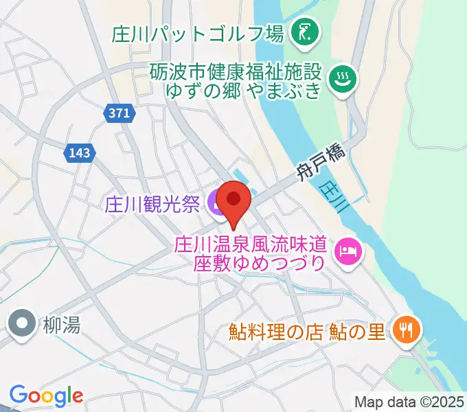 庄川生涯学習センターの地図