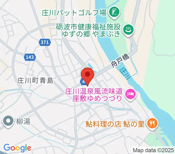 庄川生涯学習センターの地図