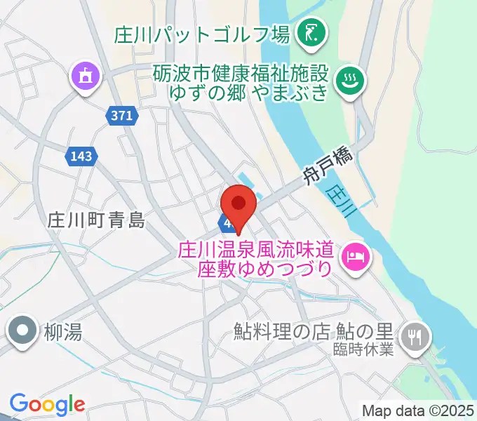庄川生涯学習センターの地図