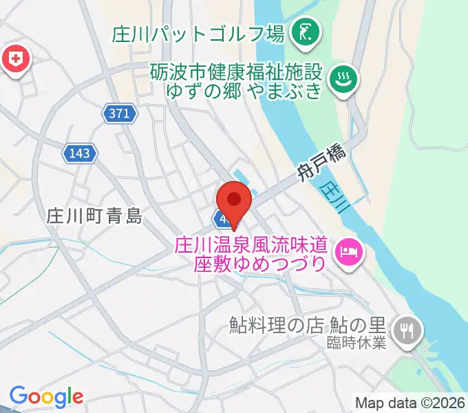 庄川生涯学習センターの地図