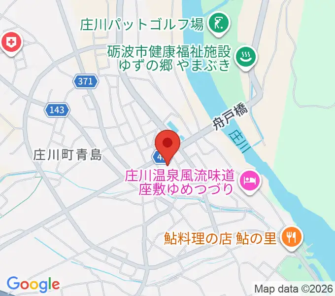 庄川生涯学習センターの地図