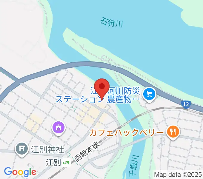 [移築]アートスペース外輪船の地図