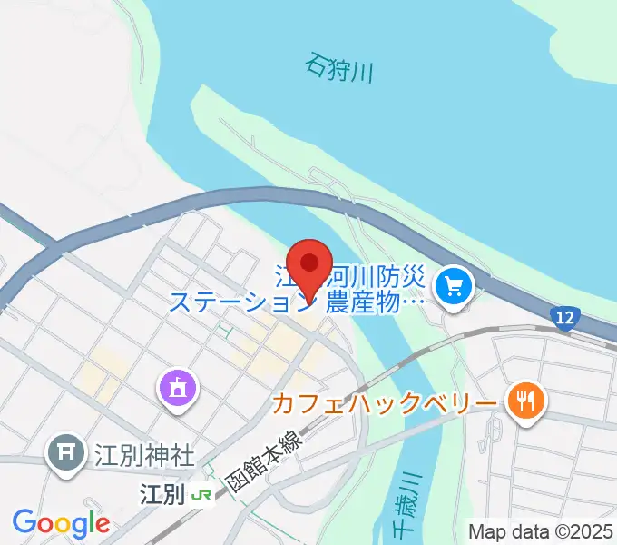 [移築]アートスペース外輪船の地図