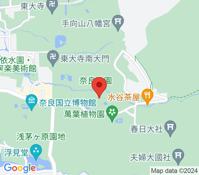 奈良春日野国際フォーラム 甍～I・RA・KA～の場所