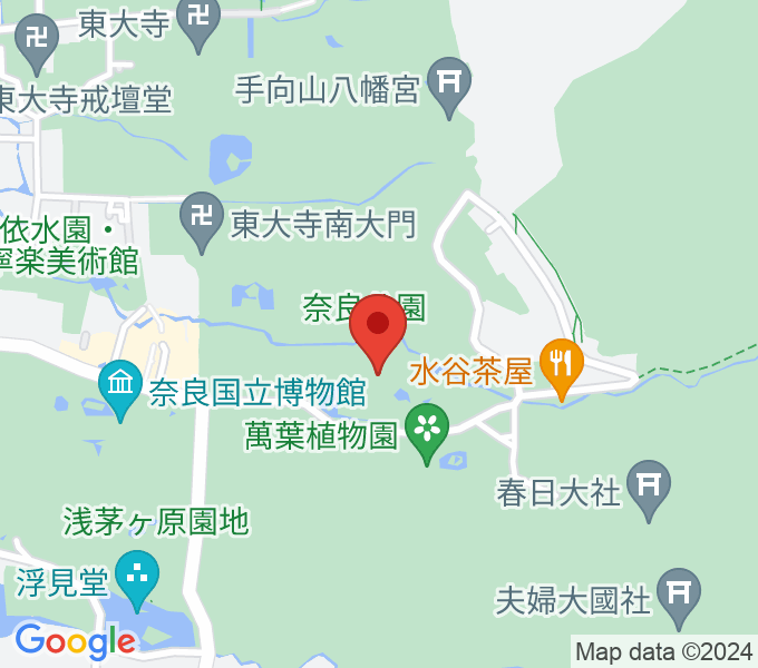 奈良春日野国際フォーラム 甍～I・RA・KA～の場所
