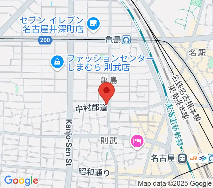 ナンジャーレの地図