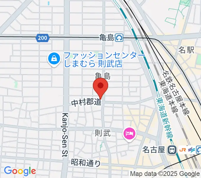 ナンジャーレの地図