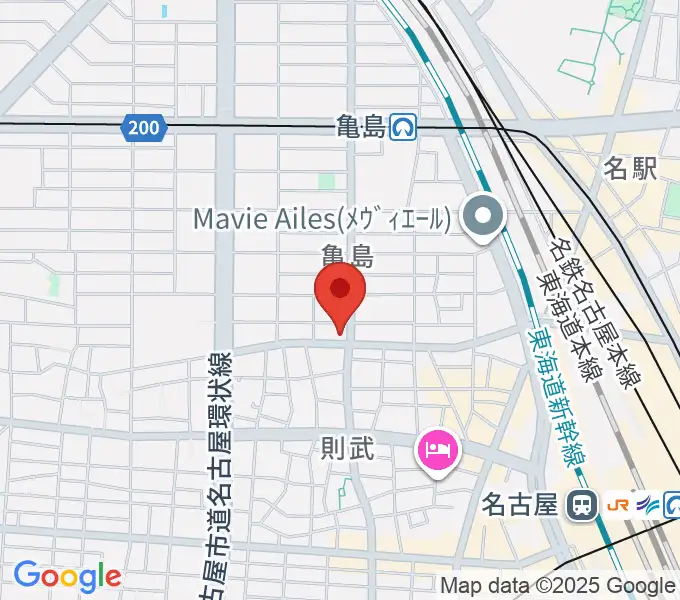ナンジャーレの地図