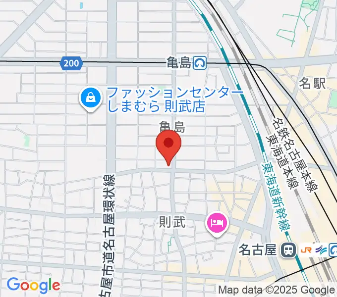 ナンジャーレの地図