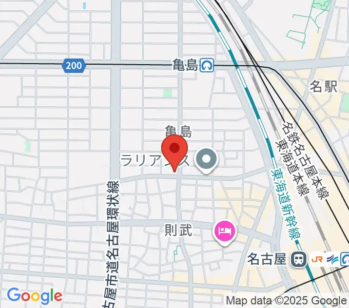 ナンジャーレの地図
