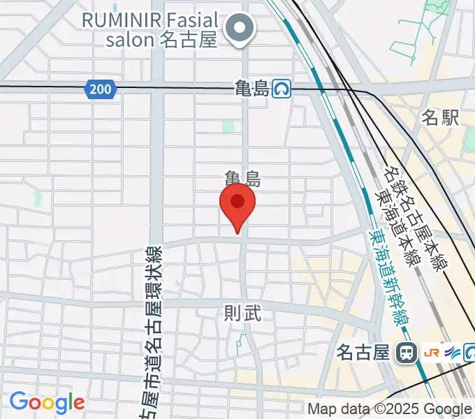 ナンジャーレの地図