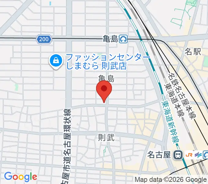 ナンジャーレの地図