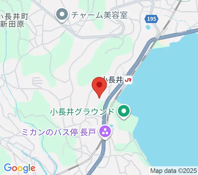 小長井文化ホール・小長井公民館の地図