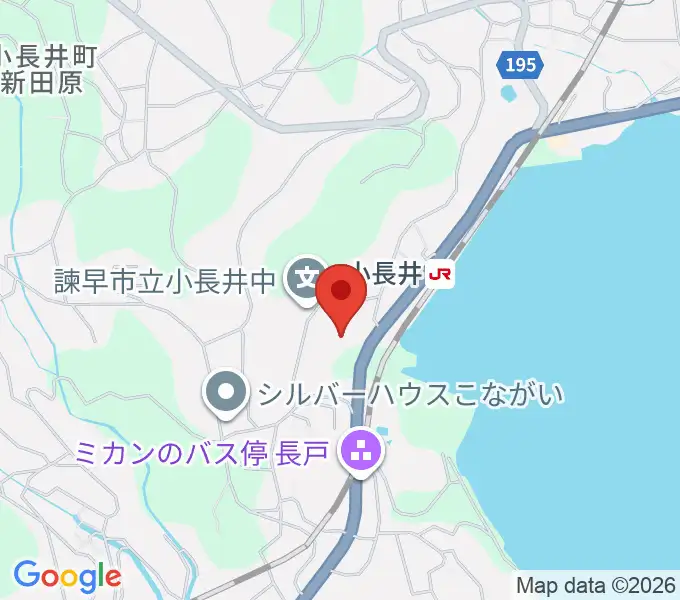 小長井文化ホール・小長井公民館の地図
