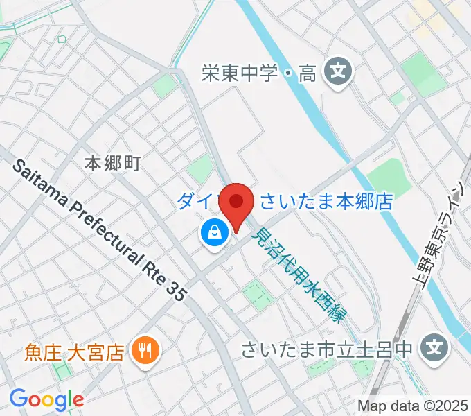 スタジオ・アリアの地図
