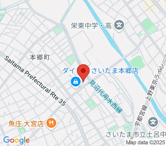 スタジオ・アリアの地図