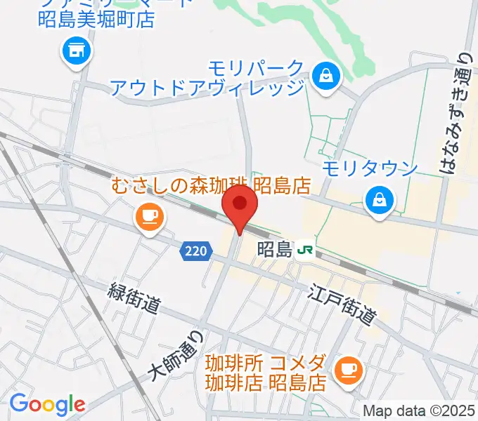 NSボーカル教室の地図
