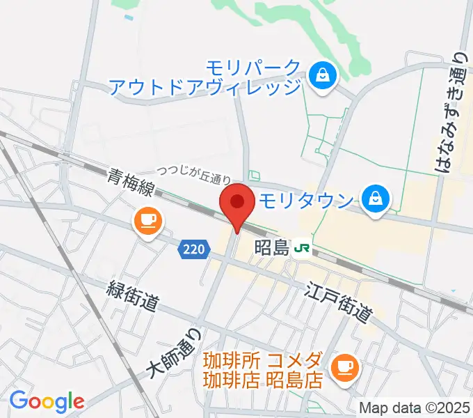 NSボーカル教室の地図
