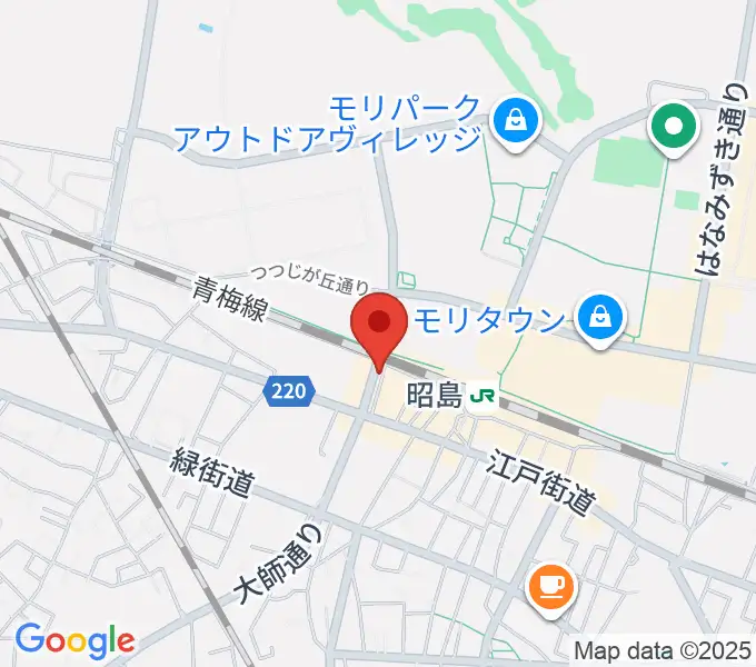 NSボーカル教室の地図