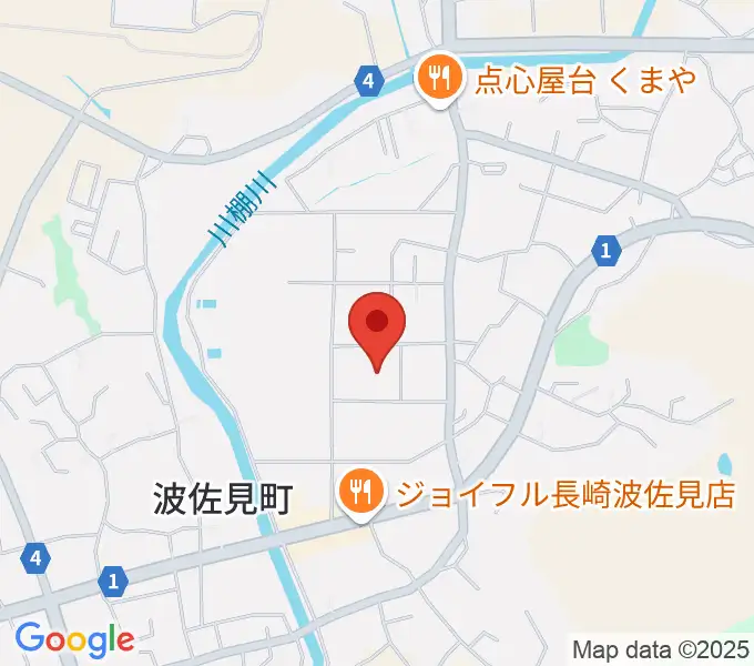 波佐見町総合文化会館 ウェイブホールの地図