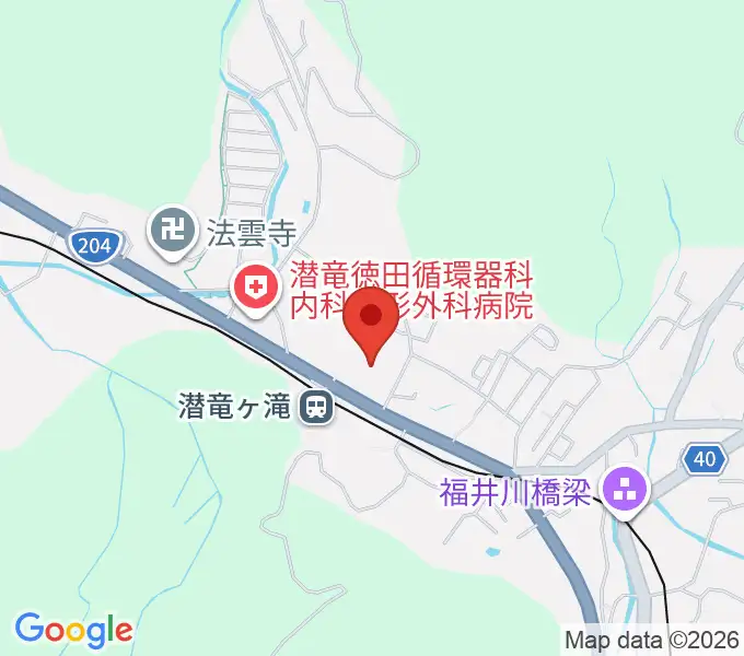 江迎地区文化会館インフィニタスの地図