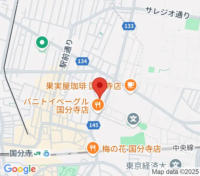 菅原邦楽研究室の地図