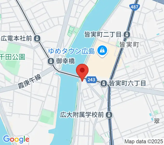 広島BANQUETの地図