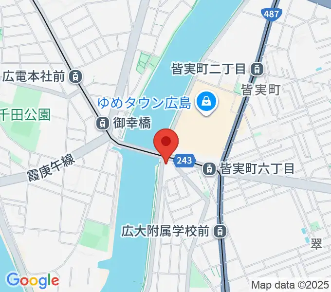 広島BANQUETの地図