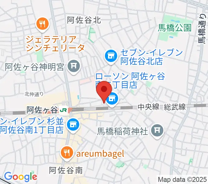 アイネビッテ音楽教室の地図