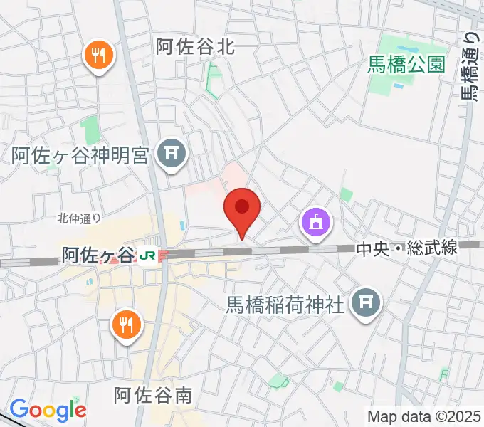 アイネビッテ音楽教室の地図