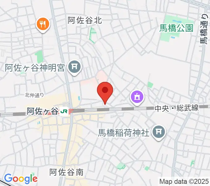 アイネビッテ音楽教室の地図