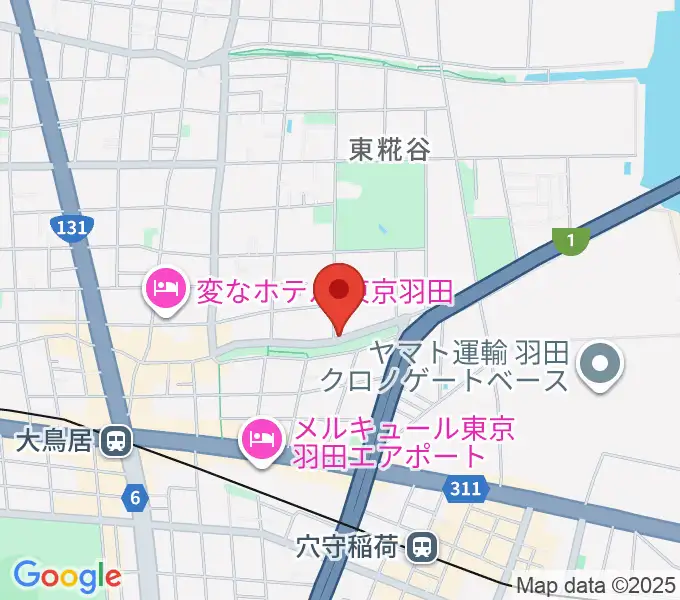 ライブハウスClub EARTHの地図