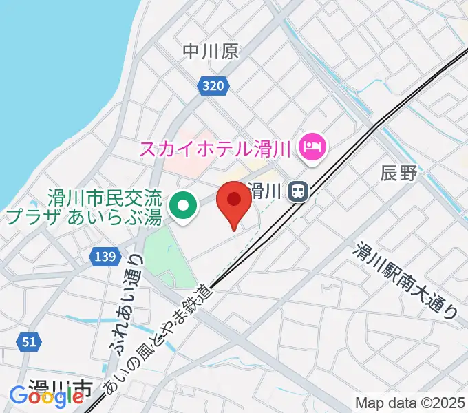 開進堂楽器 MPC滑川の地図