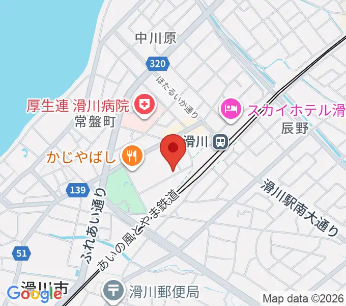 開進堂楽器 MPC滑川の地図