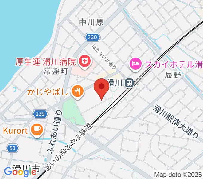 開進堂楽器 MPC滑川の地図