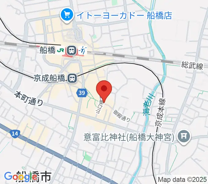 船橋ROOTSの地図