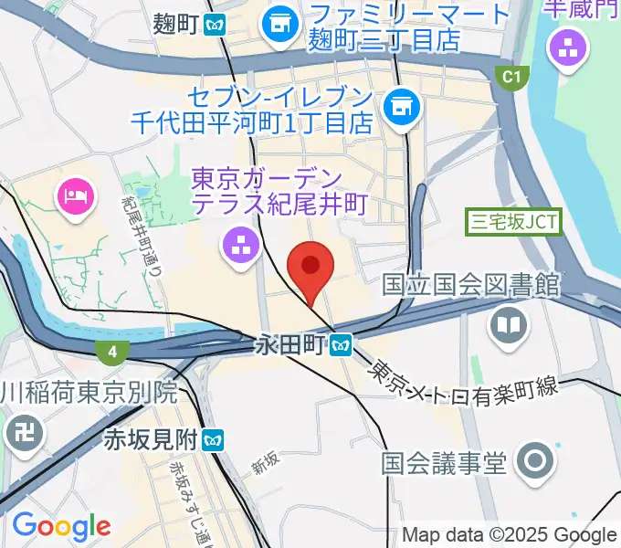海運クラブの地図