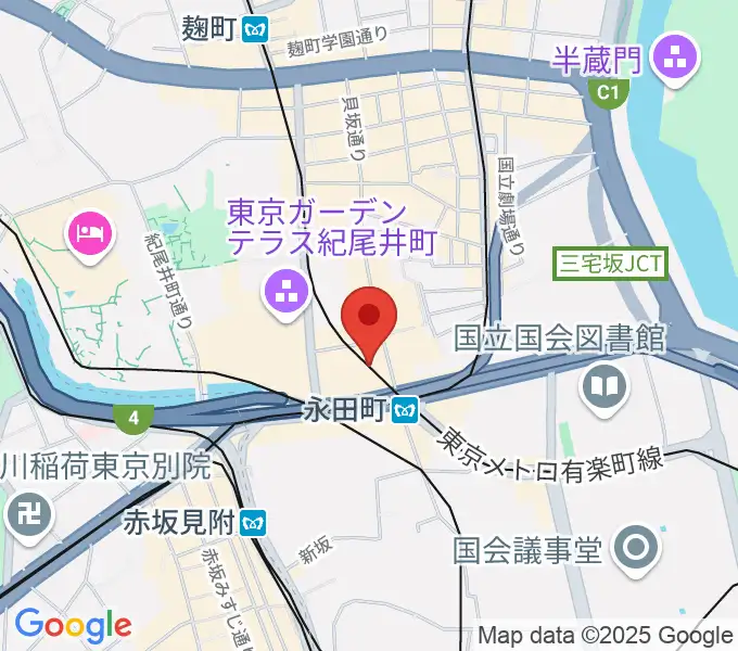 海運クラブの地図