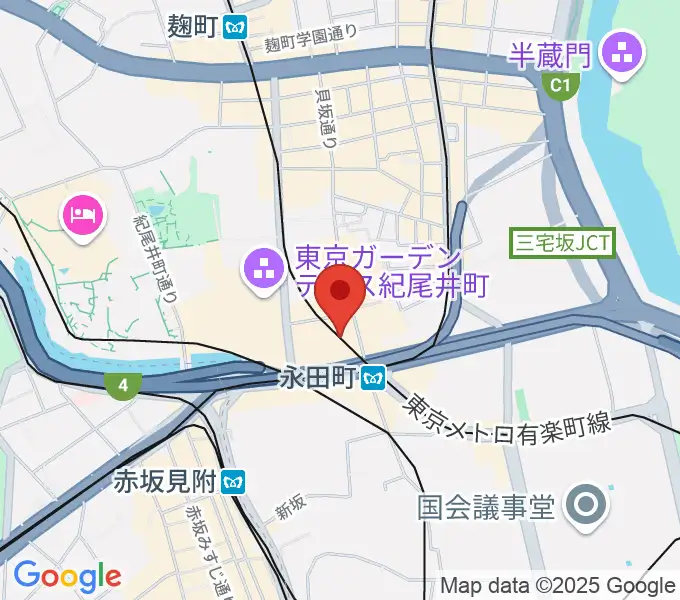 海運クラブの地図