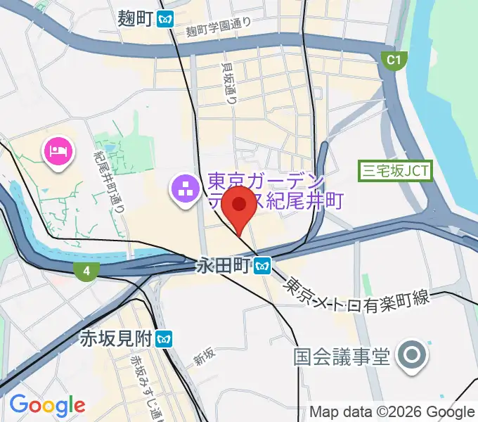 海運クラブの地図