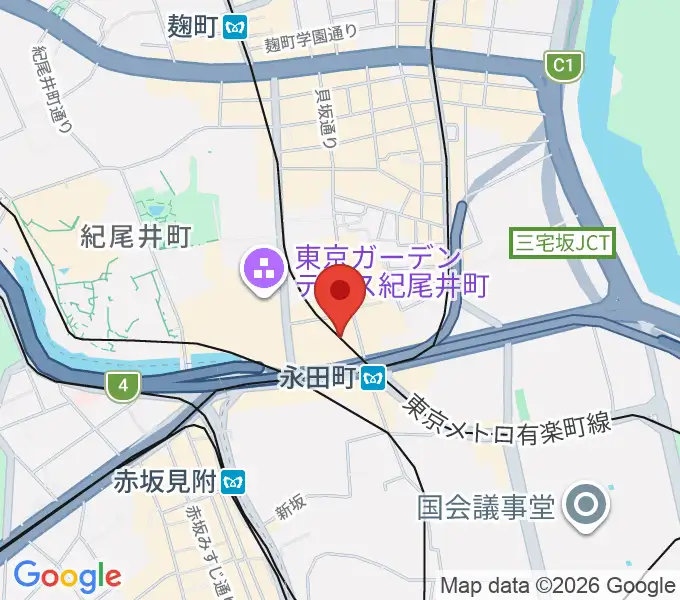 海運クラブの地図