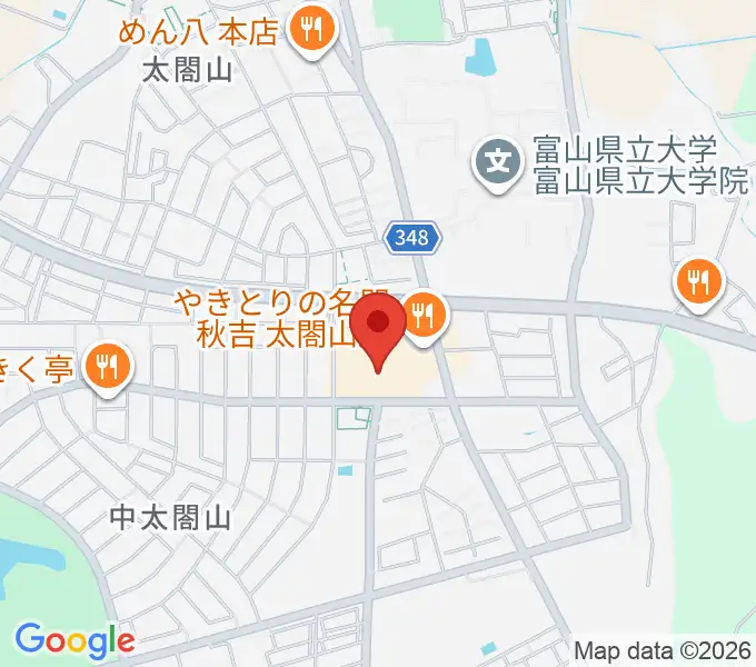 開進堂楽器 MPC太閤山の地図